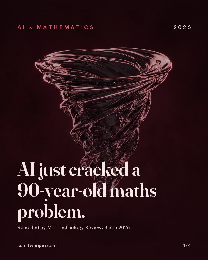 AI just cracked a 90-year-old maths problem — OpenAI's agents and Navier–Stokes, September 2026